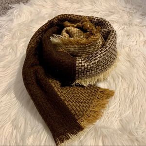 Latte Blanket Scarf